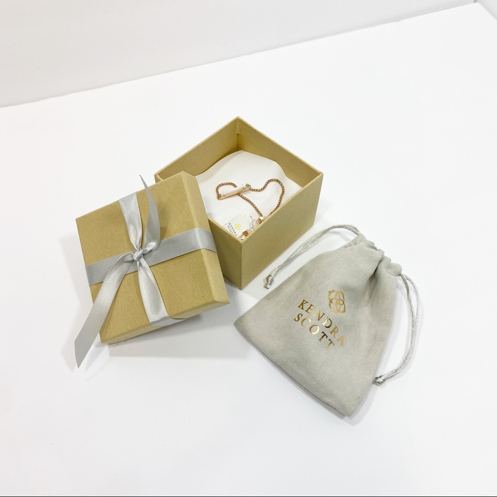 Kendra Scott Stan rose gold Ivory Pearl bracelet - Picture 3 of 6